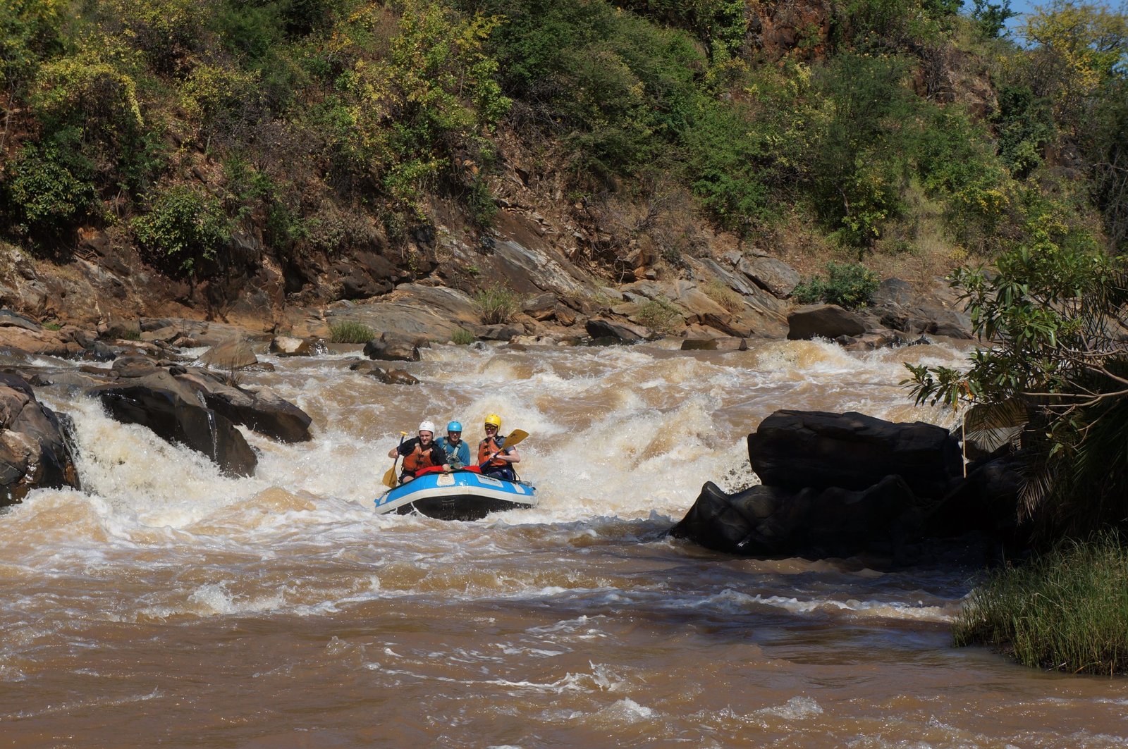 Rafting in Kenya