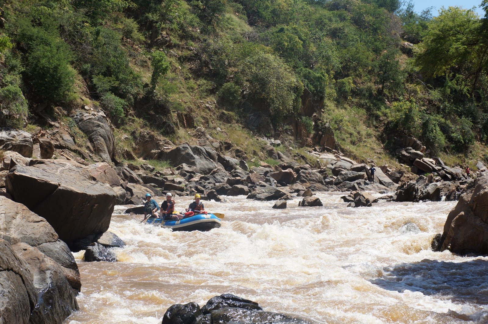Rafting in Kenya