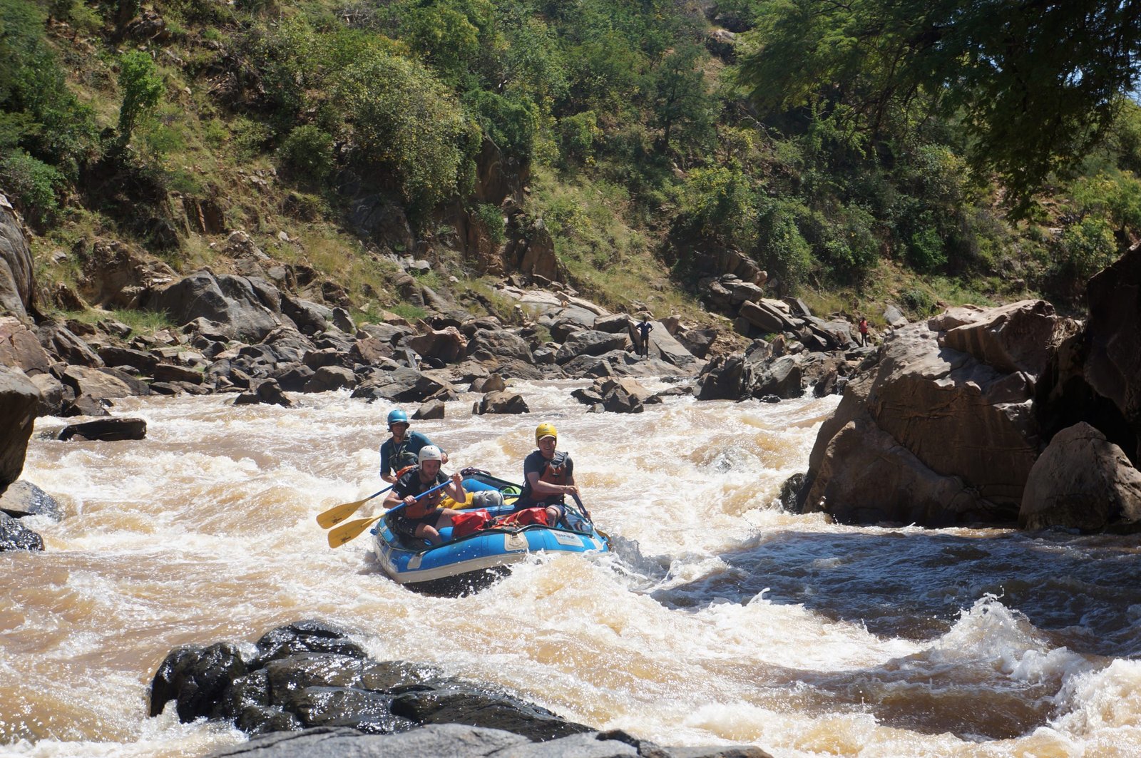 Rafting in Kenya