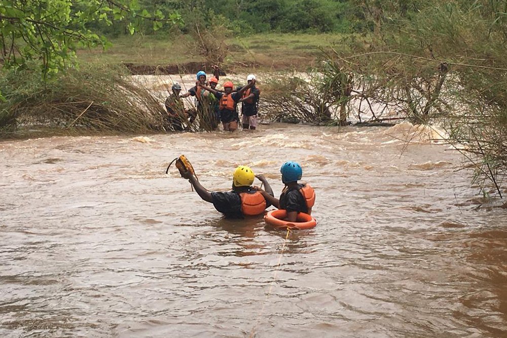 First Aid and Flood Rescue Training